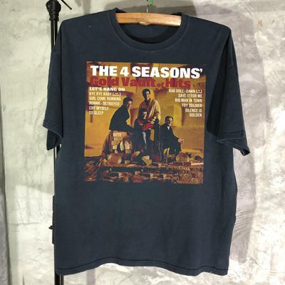 Фрэнки Валли и The Four Seasons Золотой Фонд Хитов Размер S-5XL SS1071 Унисекс Футболка