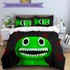 3pcs Garten of Banban pattern bedding set duvet cover set includes duvet cover &pillowcases, perfect all season bedroom decoration & gift