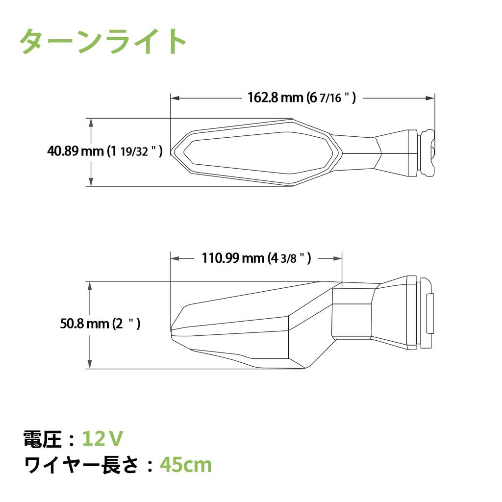 MFC PRO Interchangeable Turn Signals for Kawasaki Ninja Z650 Z900 Z1000 H2 H2 R H2 SX SE H2 / / / / / /