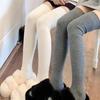 Шерстяные Носки Женские Осень/Зима Однотонные До Бедра Чулки Лолита Толстые Теплые Носки Черные Белые Длинные Носки На Ноги Для Женщин