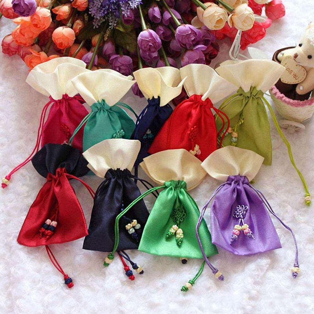 Perfume Spice Bag Chinese Style Sachet Chinese Knot Tassel Small Pouch  Birthday