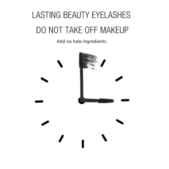 Головка щетки, стойкая противоскользящая водонепроницаемая тушь для наращивания ресниц, толстая удлиняющая тушь для женщин