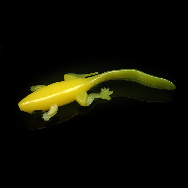 Lua Soft Bait Мягкая кукла-рыба 7.5 см/3 г Имитация ящерицы Thunder Frog Мягкая приманка Мягкий силикон