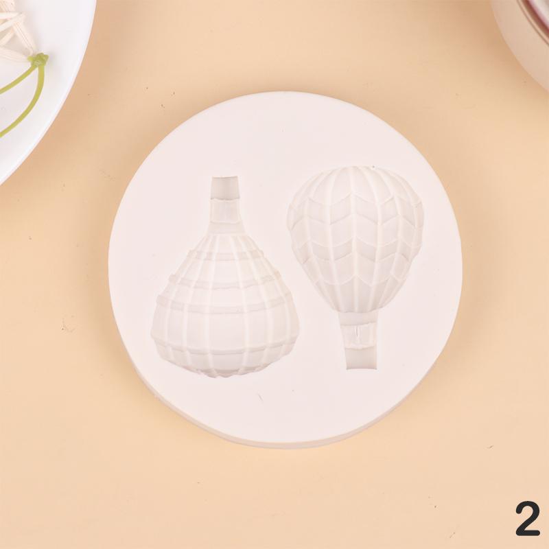 1Pc Hot Air Balloon Silicone Mold DIY Fondant Cake Decoration Tool Chocolate Fudge Mold Sugarcraft Bakeware Kitchen Tool