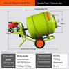 Portable Reversible Concrete Mixer CN plug (adapter included)
