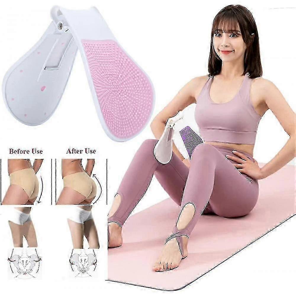 Exerciser Bladder Control Device Pelvic Floor Trainer Thigh Master Muscle Toner Exercise Correcting Buttockspink-purple [ue_m24