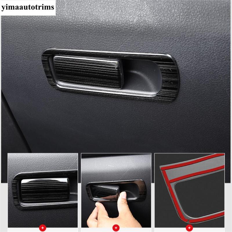 For Mazda 3 - 2025 / CX-30 - 2025 Glove Box Handle Sequ Decoration Cover Trim Stainless Steel Accessories Interior