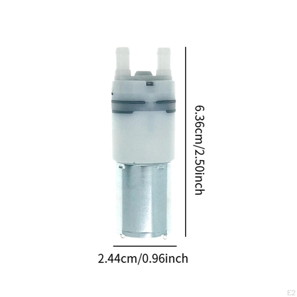 370 Micro Water Pump Маленький, Низкое энергопотребление, Шумный, Мини-мембранный Самовсасывающий для
