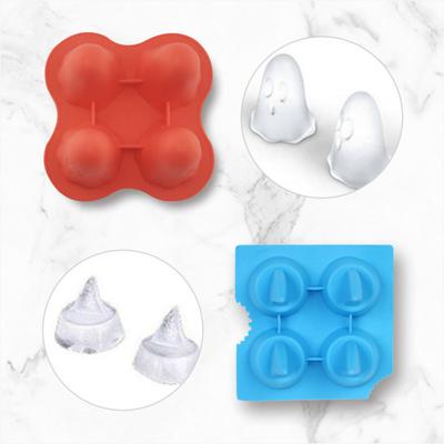 Силиконовая форма для льда Призрачная акула 3D забавная