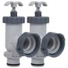 VidaXL Pool Piston Valves 2 Pcs 92801