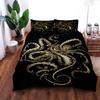 Комплект постельного белья «Осьминог в стиле ретро» King Queen Double Full Twin Single Size Duvet Cover Pillow Case Bed Set