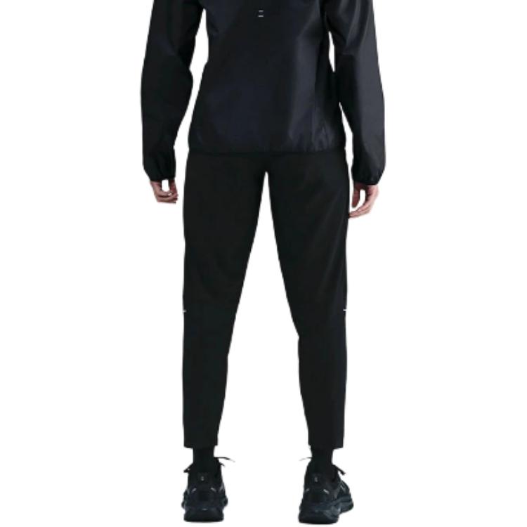 Nike Спортивные брюки для женщин, вязаные, однотонные, с эластичными боковыми карманами, технология Dri-Fit, низ HV5765-010