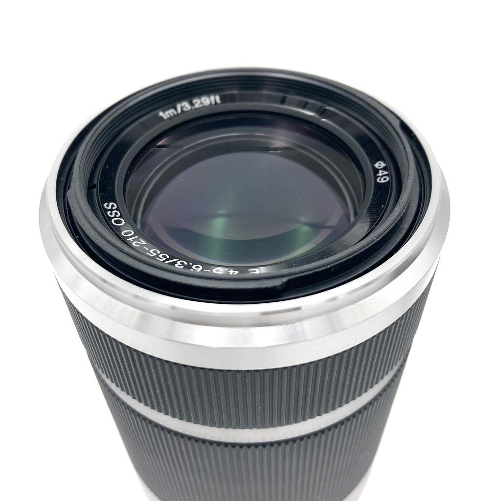 Телеобъектив SONY с переменным фокусным расстоянием E OSS только для крепления Sony E SEL55210 55-210 мм F4.5-6.3 APS-C