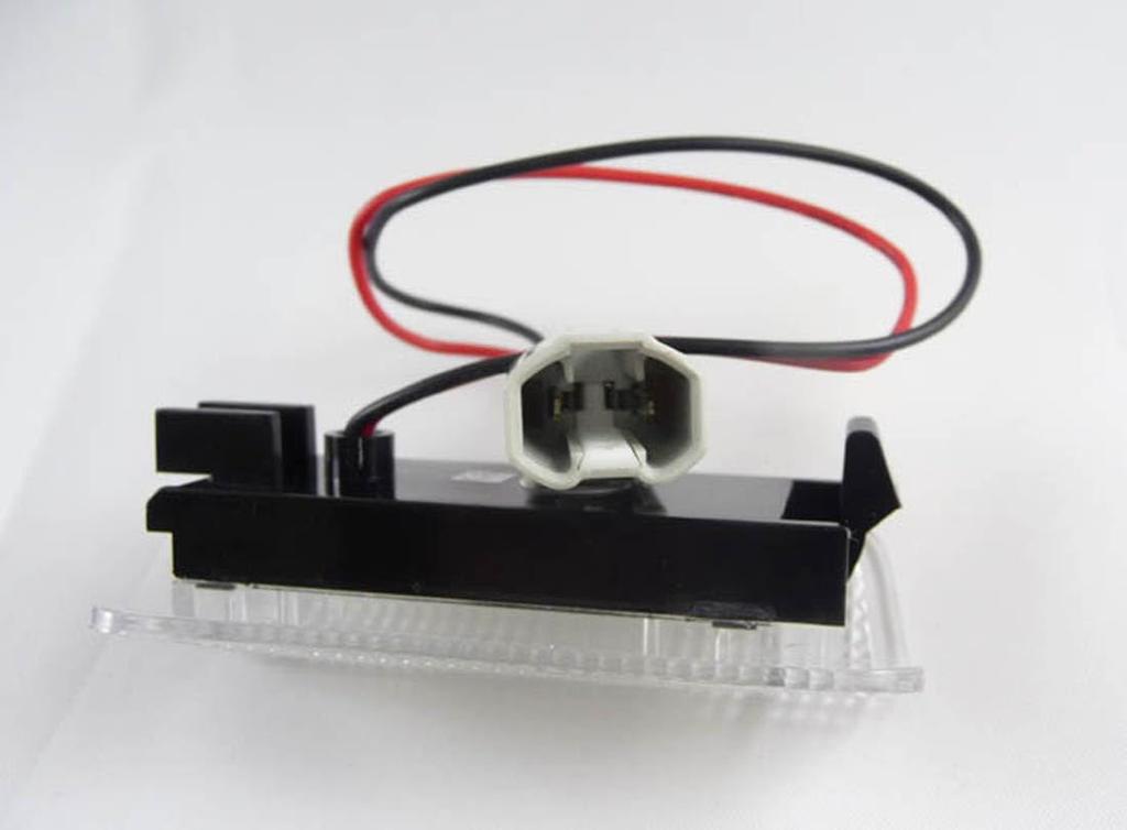 Универсальная светодиодная подсветка двери, совместимая с Toyota, 18 светодиодов x Оригинальная замена для и горячих ламп, 2 шт., Яркая, Prius, Estima, Alphard, Vellfire,