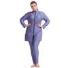 Plus Size Women Muslim Muslimah Swimwear Full Coverage Women Swimming Suit Highly Elastic Comfortable 3 Pieces Beachwear XL-6XL