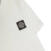 Stone Island Logo Fitted Printed Crew Neck T-Shirt Kids tops White 781620147-V0061