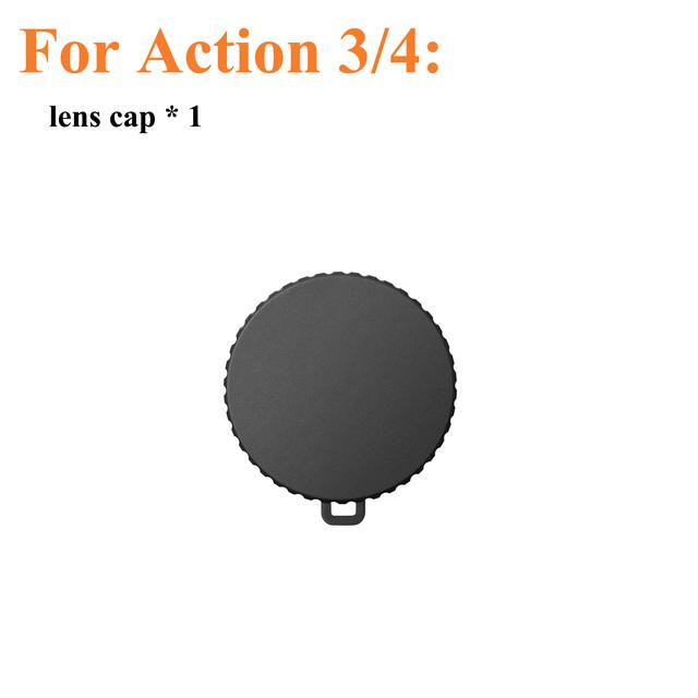 Для DJI Action 4 крышка объектива HD закаленное стекло DJI Action4 защитная пленка для экрана передняя задняя крышка для DJI Osmo Action 4 аксессуары