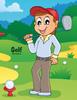 Книга Golf Coloring Book 1 : 1
