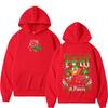 New Hot Sale Rapper Feid Ferxxo El Club De Las 19 Flores Hoodies Men Women Harajuku Hip Hop Streetwear Hoodie Trendy Streetwear for Daily Looks