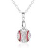 Meier Necklace and earring set - unisex european & american style creative baseball design jewelry
