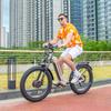 Shengmilo S700 Electric Bike, 2×1000W Dual Motor, 48V 17.5Ah Battery, 26'' Tires, Step-Through, Color Display, Hydraulic Brake