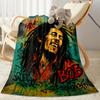 Bob Marley Portrait Bob Marley Blanket Soft Cozy Great For Office Office Chair Bed Allseason Use Warmthful Decor Suitable For Gifting Relatives And Fr