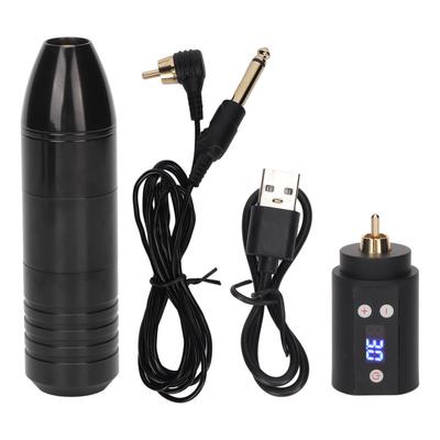 1500mAh роторная ручка для татуировки комплект беспроводных картриджей RCA интерфейс ЖК-экран USB перезаряжаемая татуировка