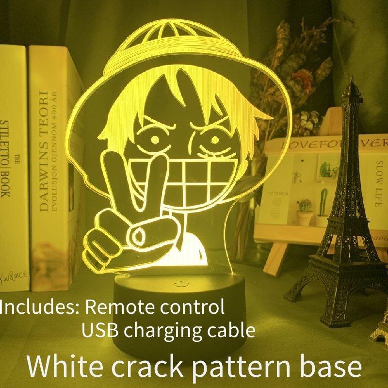 Unique Series Acrylic Night Light With Remote Control Touch Activation Features