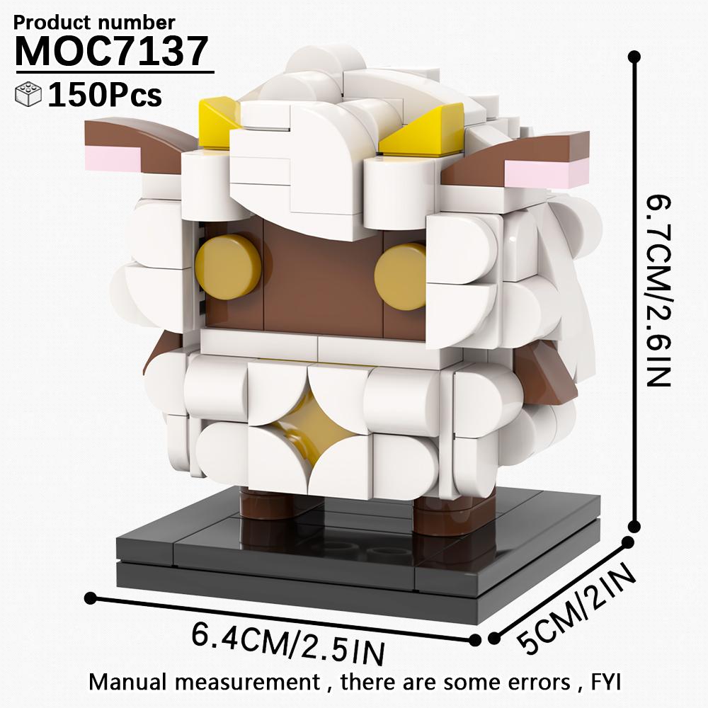 MOOXI Серия Животные MOC Кирпич Панда Тигр Кот Кирпичноголовый Ser Модель Взрослые Строительный блок Детские Образовательные Игрушки Для Детей Подарок