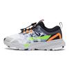 Кроссовки для бега LiNing ZhiXing Pro Shock Absorbation Rebound Non-Slip Durable Breathable Lightweight Low-Top Kids sneakers Gray White YKFS068-1