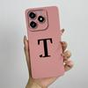 Чехол для телефона Realme C63 C61 Милые буквы Задняя крышка Для Oppo Realme C 61 C 63 Мягкий жидкий силикон Защита камеры Fundas