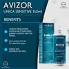 AVIZOR Unica Sensitive Раствор для контактных линз с гиалуроновой кислотой - 350 мл