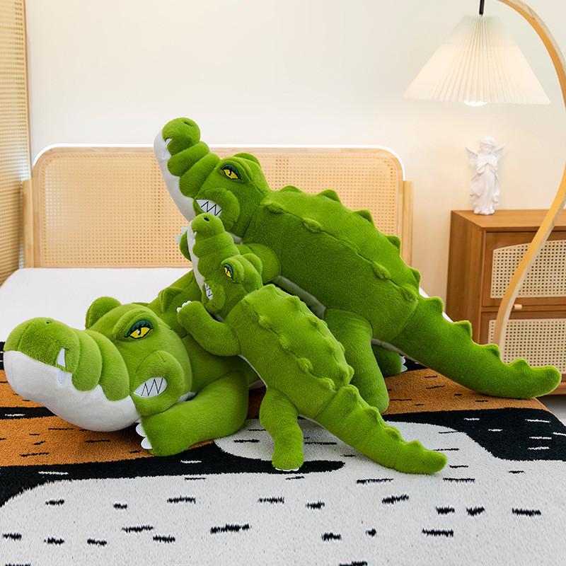Alligator Plush Doll Sleeping Companion Children Animal Stuffed Toys Kid Cushion