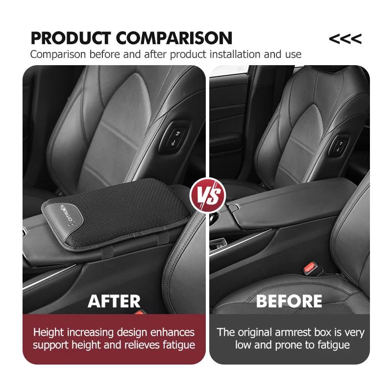 Car Armrest Box Height Pad Center Protective Cushion Support For Citroen Grand Berlingo Jumper Celysee Xsara Picasso Aircross akr256