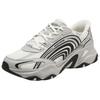 Skechers DLites 5.0 Удобная посадка Обувь Панда Пятое Поколение Серия Звуковых Волн Нескользящие Дышащие Папины Кроссовки Мужские кроссовки Белый Черный 232424-WBK