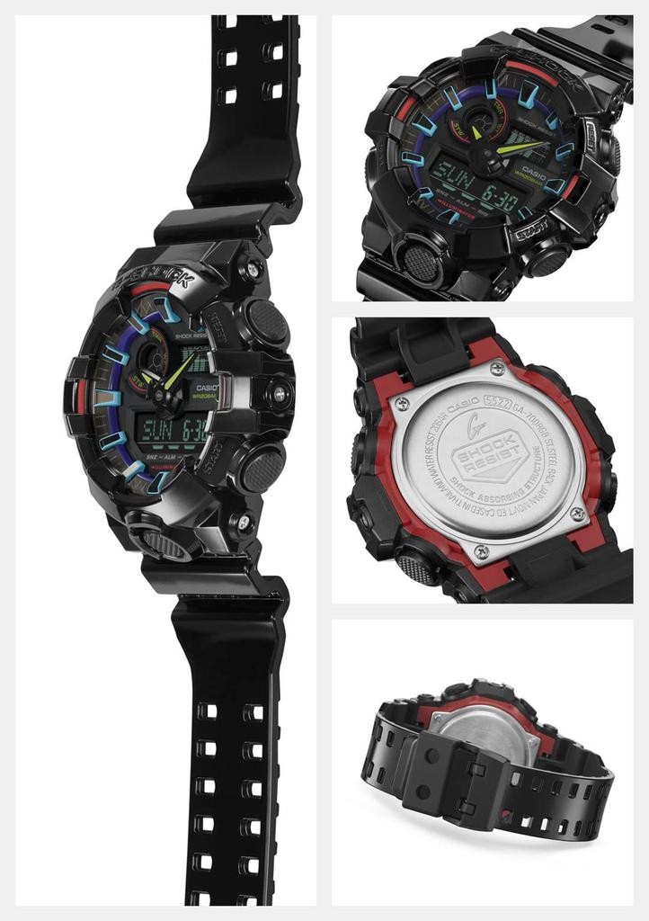 G-SHOCK Серия RGB для геймеров GA-700RGB-1A