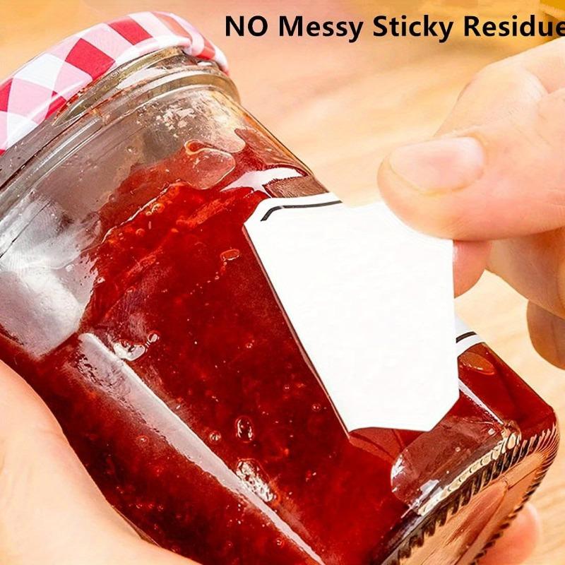 5 шт. съемных этикеток для заморозки, легко отклеиваются - этикетки для хранения замороженных продуктов, которые не оставляют липких следов после использования