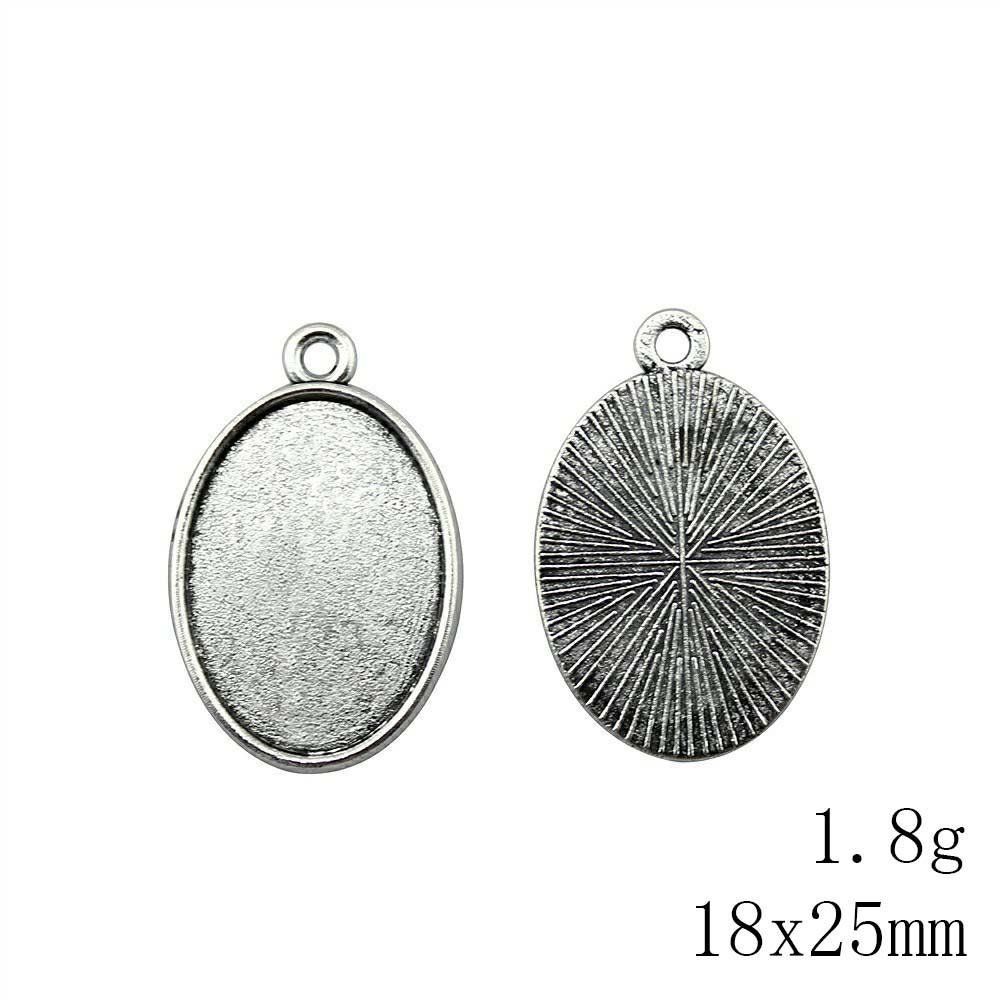 Подарки для женщин Ювелирные изделия и аксессуары Овальный стеклянный кабошон Подставка Поднос для установки Безель Аксессуары Детали DIY Аксессуары