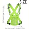 Elastic Cycling Reflective Vest with Phone Pouch Cycling Safe Jacket  Running Gear