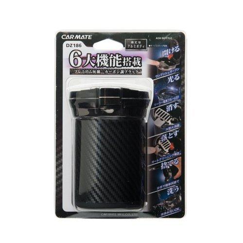 CARMATE Car Ashtray Love Smoke Can Premium Drink Holder Type Carbon Style LED Included DZ186