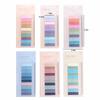 Waterproof Morandi Sticky Notes Multi Color Page Marker Tabs  Stationary