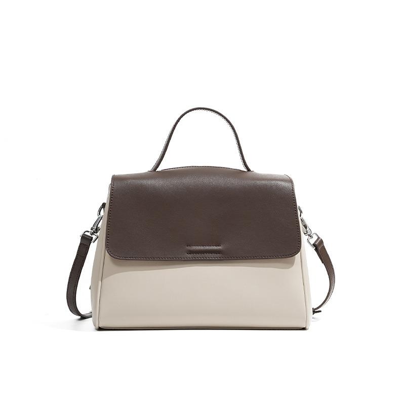 Новая женская кожаная рабочая сумка через плечо, вместительная, с высоким чувством стиля, повседневная, для поездок на работу, универсальная сумка-мессенджер