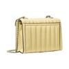 MICHAEL KORS Whitney Diamond Quilted Flip Chain Simple Commuting Leather Shoulder Bag Crossbody Bag Small Women's Light Yellow