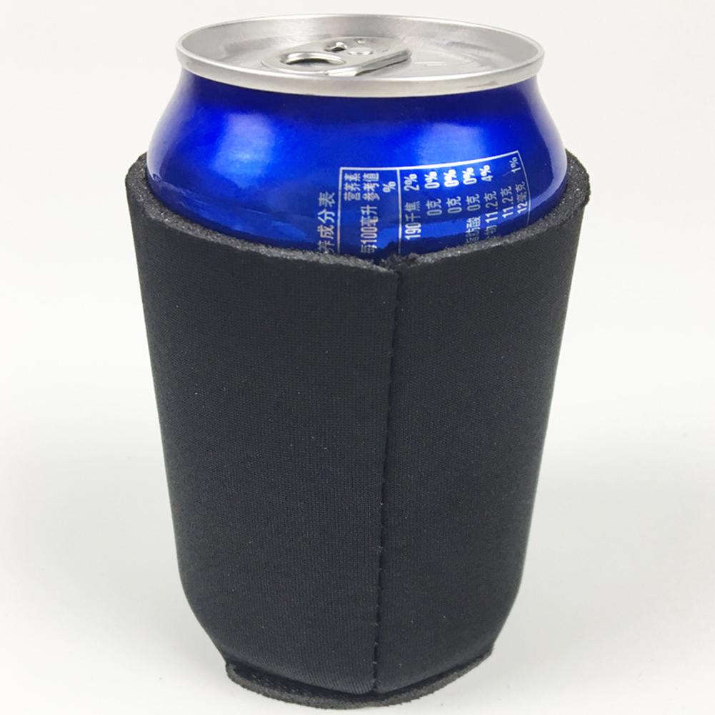 10* Foldable Insulated-Beer Can Cooler Sleeve Cover Reusable Drink Replacement