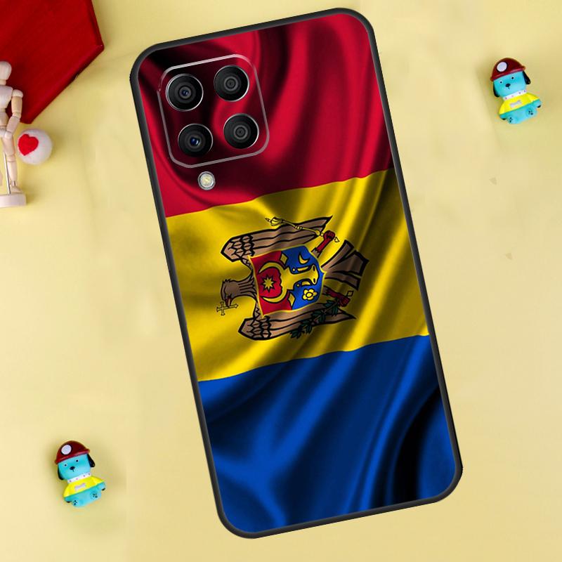 Moldova Flag Case For Samsung Galaxy M13 M33 M53 M14 M12 M15 M06 M16 M36 M56 M31 M32 M52 M35 M55 M34 M54