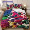 Power Rangers Blue Ranger'S Epic Journey Bedding 1 Duvet Cover 2 Pillowcase Without Core Soft And Comfortable Bedding Set