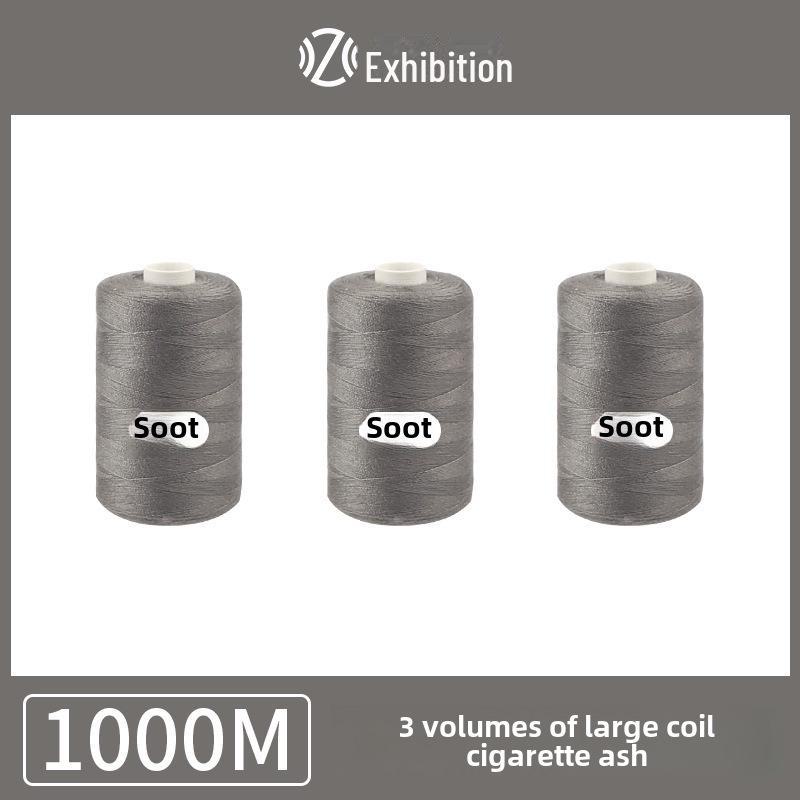 1000 ярдов ниток для бытового шитья: Полиэстер, цветная ручная работа, тонкая катушка