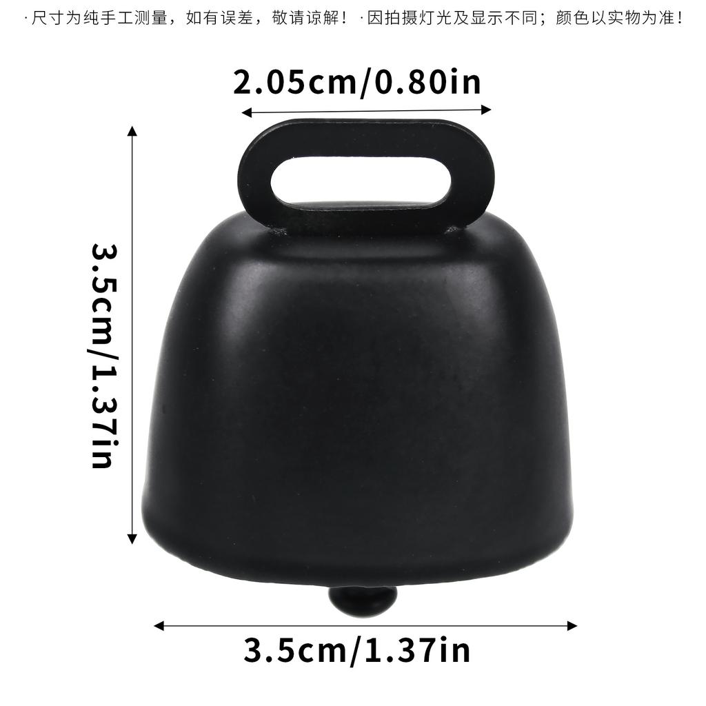 5 шт. Пастбищные Медные Колокольчики, Животные Медные Громкие Бронзовые Маленькие Латунные Колокольчики, для Коров Лошадей Овец Кошек Маленьких Домашних Животных Противоугонные Аксессуары