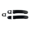 Car Decoration Door Handle Cover For Volkswagen-Beetle 2012-2018 Carbon Fiber Chrome Silver Glossy Black Accessories Styling