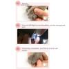 Grooming Tools Safe Design Dog Nail Clipper LED Quiet Cat Nail Grinder Safe Labor-saving Nail Cutter Small Dogs